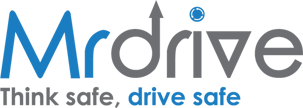 Mrdrive.dk logo hvid